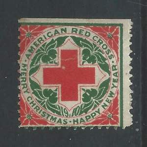 Bigjake: WX-6 Christmas Seal from 1910 - Picture 1 of 2