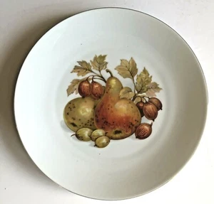 Jahre Bareuther Waldsassen Bavaria Germany Plate Dish Pear Gold Rim China 7 3/4" - Picture 1 of 5