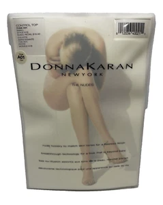 Vintage Deadstock DONNA KARAN "The Nudes" Strumpfhose Ton A01 A19 Gr. Small - Bild 1 von 4