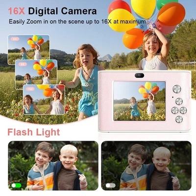 50MP Dual Lens Camera with 8X Zoom Compact Design and 32GB Storage Card - Image 1 of 4