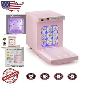 Mini Scaldasalviette Lusso per Spa, 8 Asciugamani - Design Termostatico Rosa - Foto 1 di 8