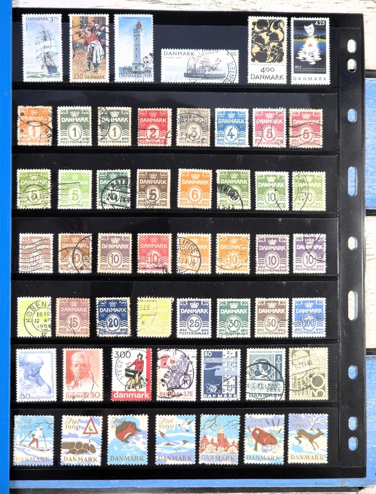 DENMARK Stamp Mix - Danish 1950s Plus - Daily Stamps - Sold as Seen - Image 1 of 1