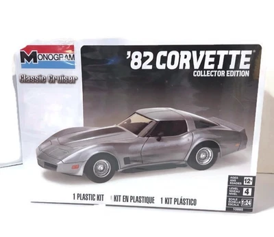 Monogram Classic Cruiser 82 Corvette Collector Edition 1:24 Scale NEW - Image 1 of 4