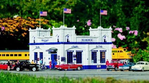 Piko 62114 G White Knight Hamburgers Building Kit - Image 1 of 1