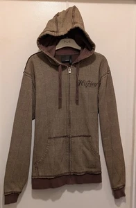 Vintage Y2K Hurley Full Zip MEDIUM Hoodie Sweatshirt 90er Skater Grunge - Bild 1 von 6