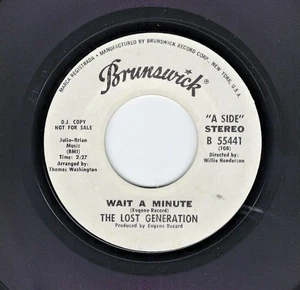 SWEET/NORTHERN  SOUL  45     The Lost Generation  Brunswick  55441  *promo* - Foto 1 di 2