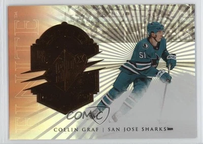 2024-25 SPx Finite Rookies Bronze /599 Collin Graf #F-28 Rookie RC - Image 1 of 2