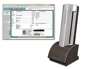 Medical Insurance Card and ID Card Scanner (w/Scan-ID LITE, for Windows) - Picture 1 of 5