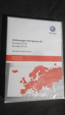VW TOUAREG SATELLITE NAVIGATION SD CARD 7P6051236BM RNS 850 VI4 EUROPE MEMORY - Image 1 of 3