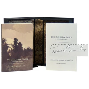 James Crumley / Muddy Fork & Other Things Short Fiction Signed Proof 1st ed 1991 - Picture 1 of 4