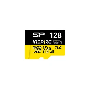 4713436158318 Memory card Silicon Power Inspire 128 GB MicroSDXC V30 UHS-I U3 A2 - Picture 1 of 2