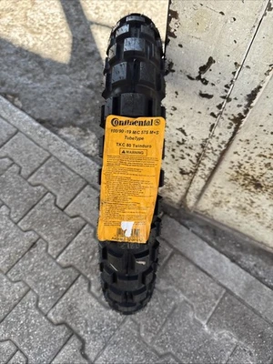 OFFERTA GOMMA NUOVA 100/90-19 57S Continental Tkc80 Dot 2022 Tubetype