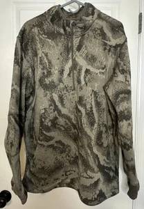 code of silence FareWinds Merino-LR HighLoft 1/2 Zip Sweater Men's XL S18 Camo - Picture 1 of 8