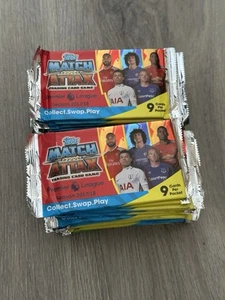 MATCH ATTAX 2017/18 17/18 SET 50 SEALED PACKETS 450 CARDS 9 CARDS PER PACK - Picture 1 of 2