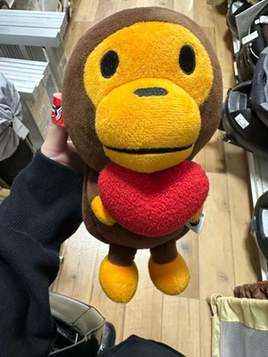 Baby Milo BAPE Mobile Pouch Heart Shoulder Bag A Bathing Ape NWT Rare Collect - Image 1 of 4