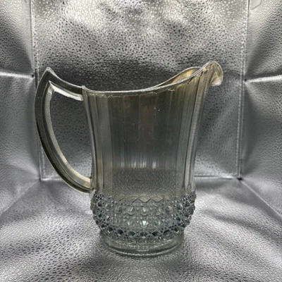 "Jarra de pinta Huckabee de vidrio imperial vintage de los años 20 de 6"" de alto" Foto 1 de 2