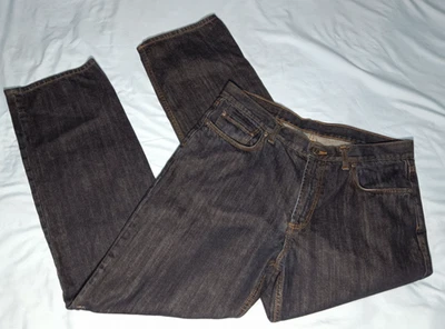 Pantalones de mezclilla Brooks Brothers 346 para hombre talla 36 X 32 calce tradicional lavado oscuro Foto 1 de 4