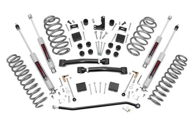 Rough Country 4" X-Series Lift Kit for 99-04 Jeep Grand Cherokee WJ | V6 - 639P - Image 1 of 4