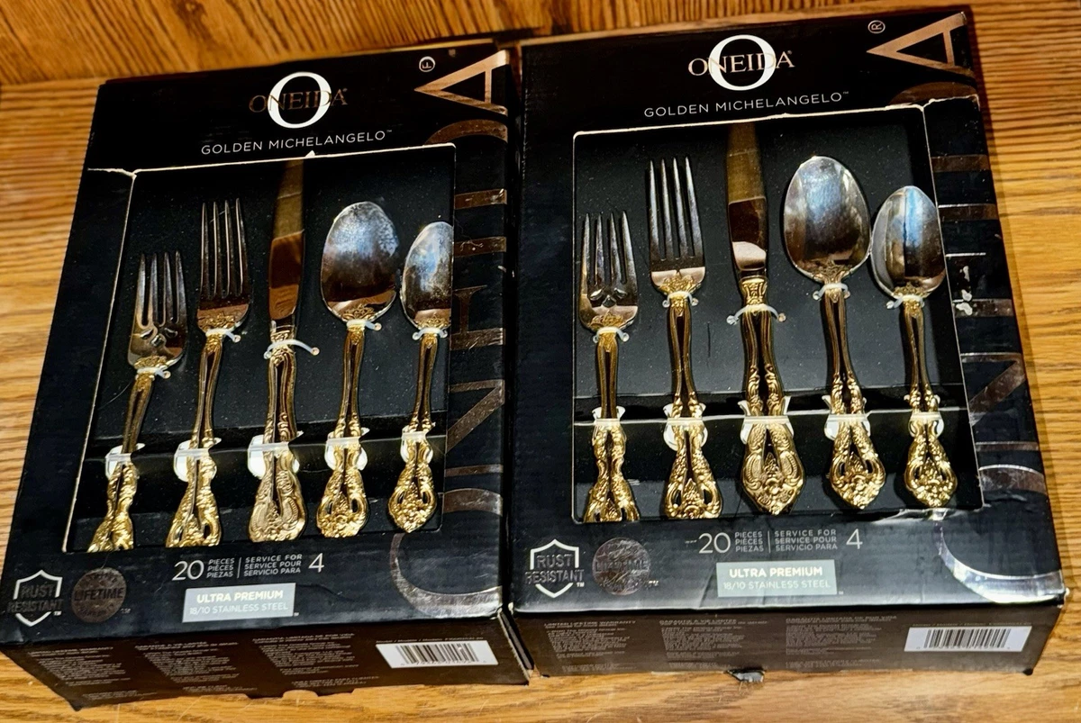 Japan Gold Plated Standard Set Flatware Sets | eBay