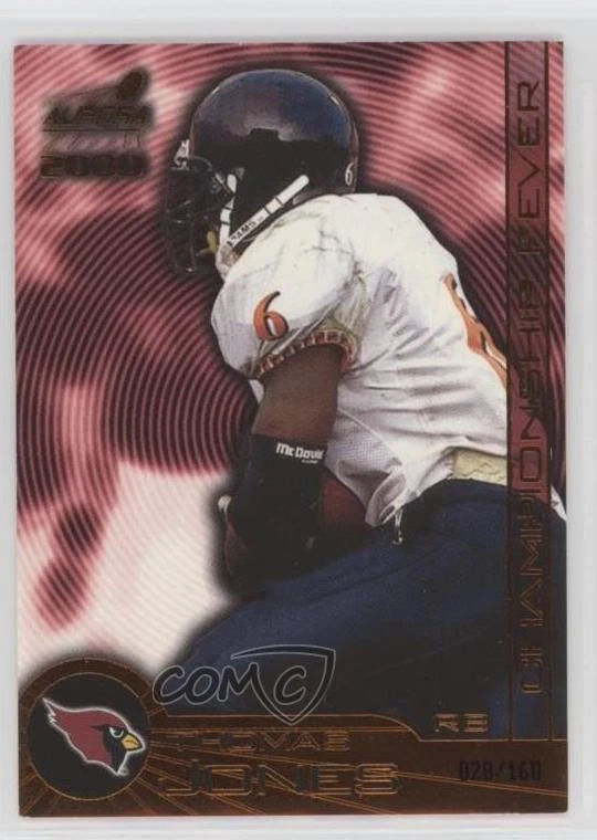 2000 Pacific Aurora Championship Fever Copper /160 Thomas Jones #1 - Image 1 of 2
