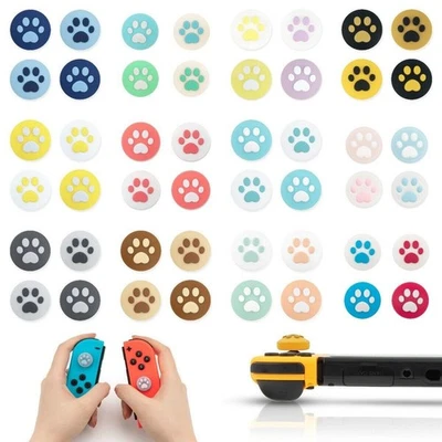 GeekShare Thumb Grips Cap for Switch/Lite/OLED/PS4/PS5/NS Pro/Xbox Cat Paw 4PCS - Image 1 of 4