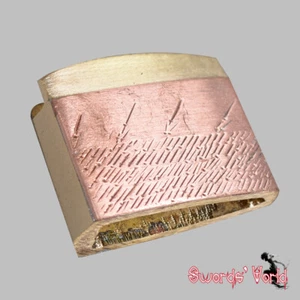 Handmade Copper Habaki For Japanese Samurai Katana Wakizashi Tanto - Bild 1 von 7