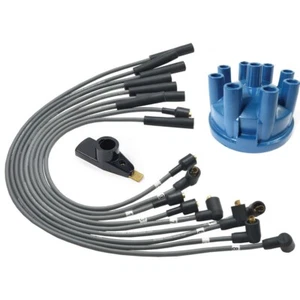 Bujía Range Rover Classic V8 cables HT + tapa/rotor de distribuidor juego completo - Imagen 1 de 1