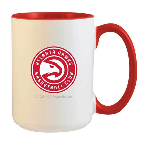 Atlanta Hawks 15oz. Inner Color Mug Cover