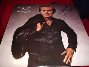 GEORGE JONES SIGNED RECORD TITLED "STILL THE SAME OLE ME" MINT VINYL! RARE L@@K! - Picture 1 of 3