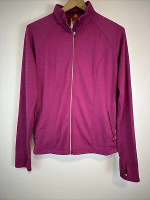 Sudadera Lucy Activewear L Magenta Cremallera Completa Chaqueta de Pista Mujer F1 Foto 1 de 4