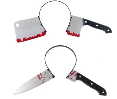 KRD LTD PLASTIC WEAPON HEADBAND HALLOWEEN Costume & Fancy Dress Party Accessories UK