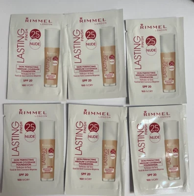Rimmel Lasting Finish 25HR Foundation - 100 Ivory