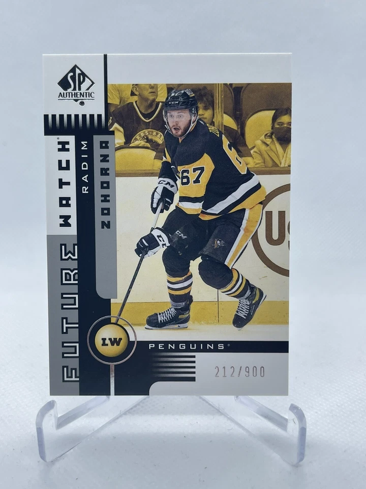 2021-22 SP Authentic 2001-02 Retro Future Watch #01FW-RZ Radim Zohorna /900 - Image 1 of 2