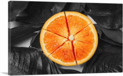 Impresión artística en lienzo de fruta naranja en cocina ARTCANVAS Foto 1 de 4