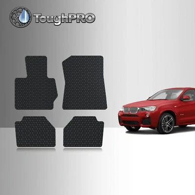 ToughPRO Floor Mats Black For BMW X4 All Weather Custom Fit 2015-2018 Foto 1 de 4