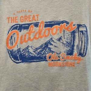 Women's Ash Blue Ole Smokey Moonshine Tennessee Tank Top Size Medium - Picture 1 of 9
