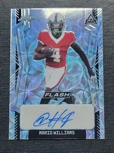 Mario Williams 2022 Leaf Flash Kaleidoscope Autograph Football Card 30/30 BA-MW2 - Picture 1 of 10
