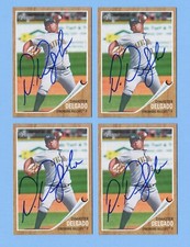 DiMASTER DELGADO Signed/Autographed 2011 TOPPS HERITAGE MINOR LEAGUE CARD Braves