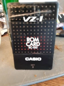 Casio Speicherkarte Rom Card RC 100 für Casio VZ-1, CZ-1 etc. - Bild 1 von 2