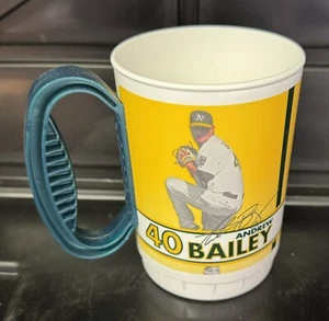 11TH ANNUAL OAKLAND A'S "#40 ANDREW BAILEY" ROOT BEER FLOAT DAY MUG,HOLDS 16 OZ. - Picture 1 of 3