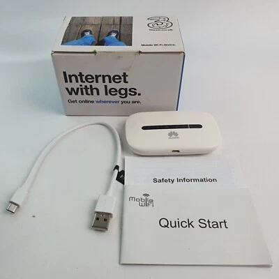 Huawei E5330Bs-6  3G Mobile Broadband Hotspot Router HSPA+ MiFi WiFi Three 3 - Image 1 of 4