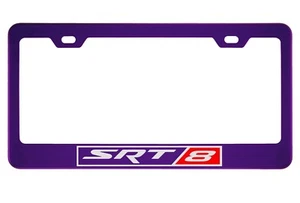 Purple License Plate Frame For SRT8 SRT-8 - Picture 1 of 1
