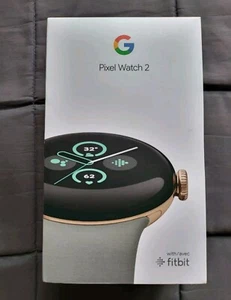 Nowy zegarek Google Pixel 2 41mm szampańskie złote etui z paskiem fluoroelastomerowym Hazel - Zdjęcie 1 z 5
