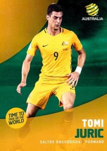 2017 2018 SOCCEROOS A-League Card TOMI JURIC - Picture 1 of 2
