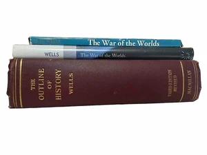 Lot by H. G. Wells: The Outline of History, & The War of the Worlds (set of 3) - Bild 1 von 13