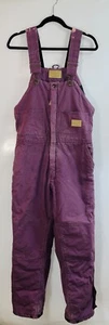 CE Schmidt Workwear Medium For Her Plum Purple Insulated Warm Women's Overalls - Picture 1 of 24