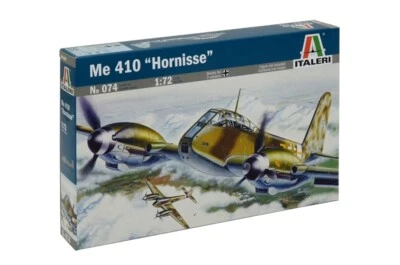 1:72 ITALERI Messerschmitt Me 410 A-1 Military Airplane 1943 Kit IT0074 - Immagine 1 di 2