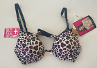 NWT Lily Of France Strap Ego Boost Bra cheetah print +1cup size 32A (10)