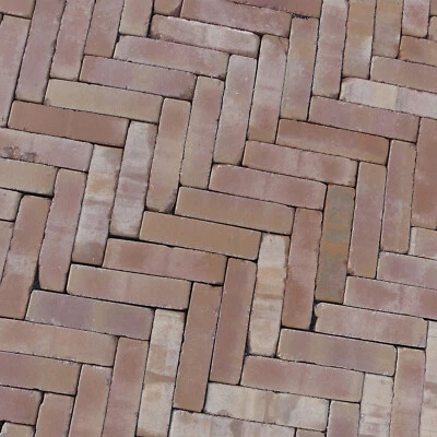 Pflasterklinker Roma rot Tonklinker holländische Klinker Pflastersteine 204x50mm - Bild 1 von 4