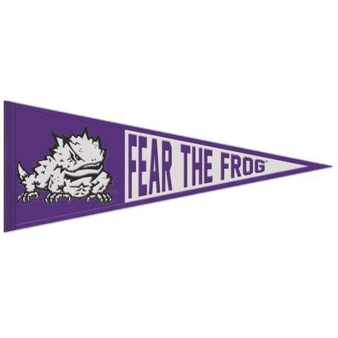 WinCraft TCU Horned Frogs 13" x 32" Slogan Pennant Cover